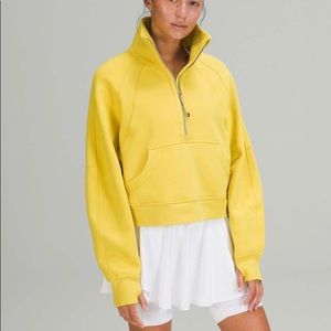 Lululemon Scuba Oversized Funnel Half Zip